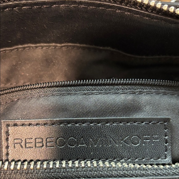 Rebecca Minkoff Midnighter Black Fully Studded Leather Handbag - Picture 6 of 8